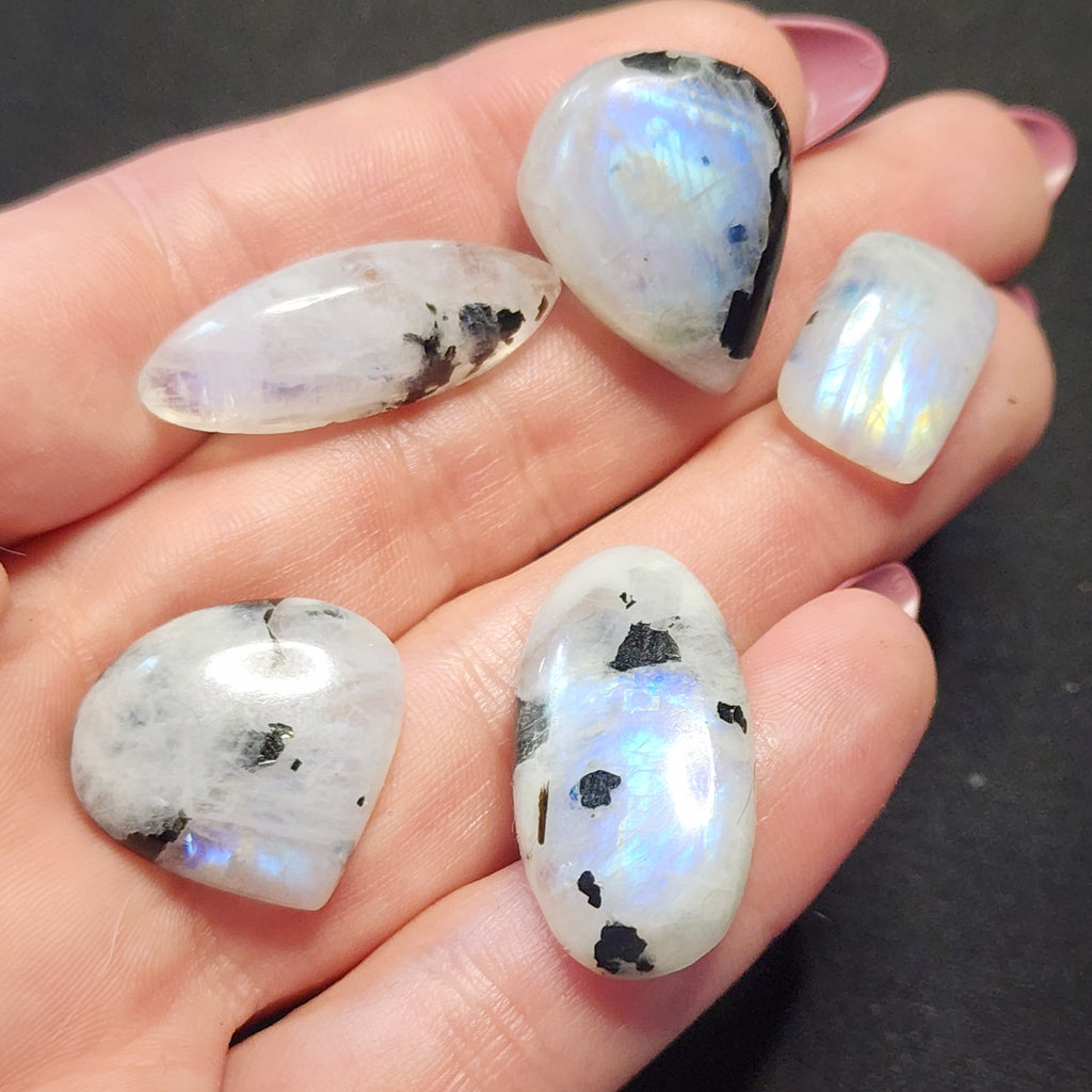 Tourmalinated Moonstone Lot B