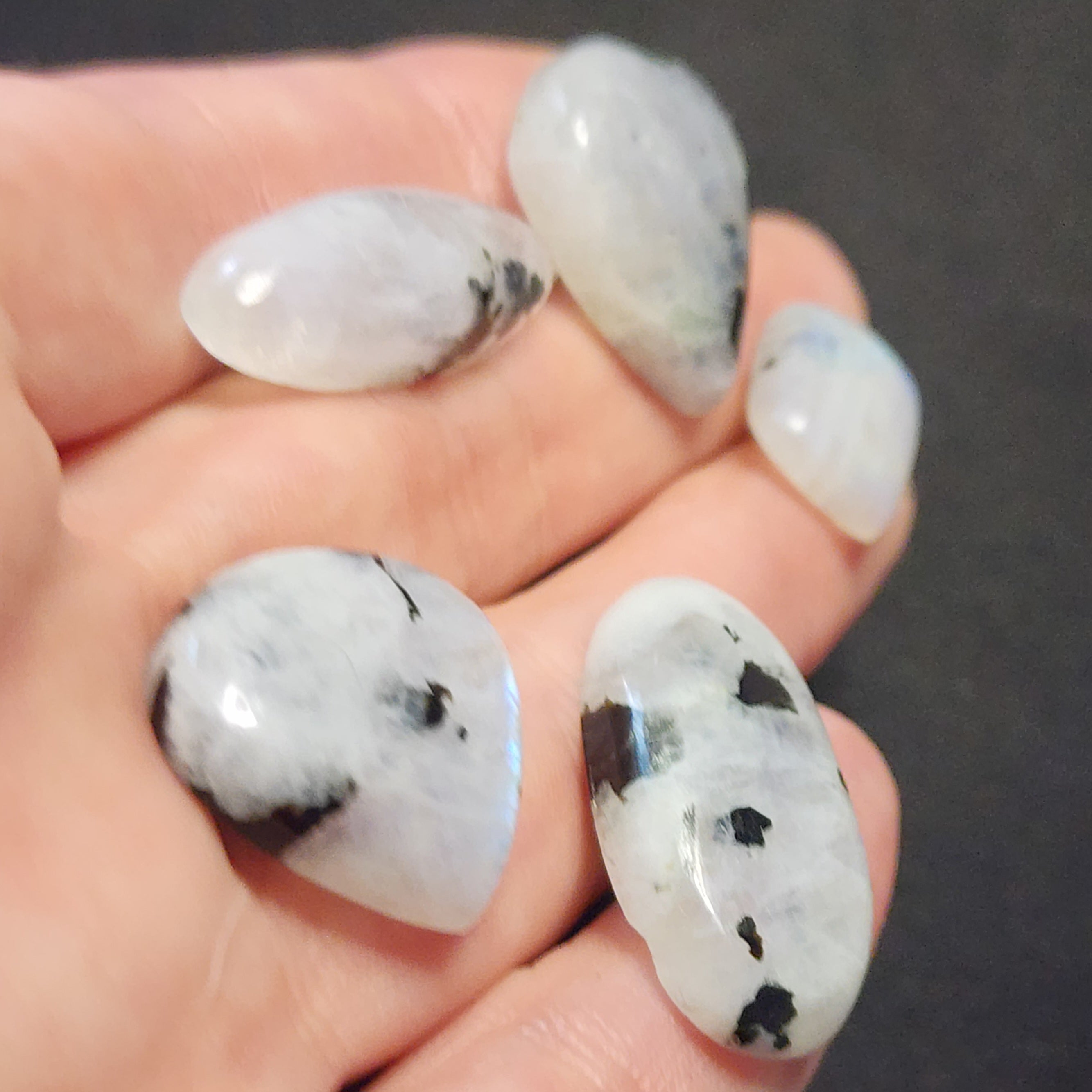 Tourmalinated Moonstone Lot B