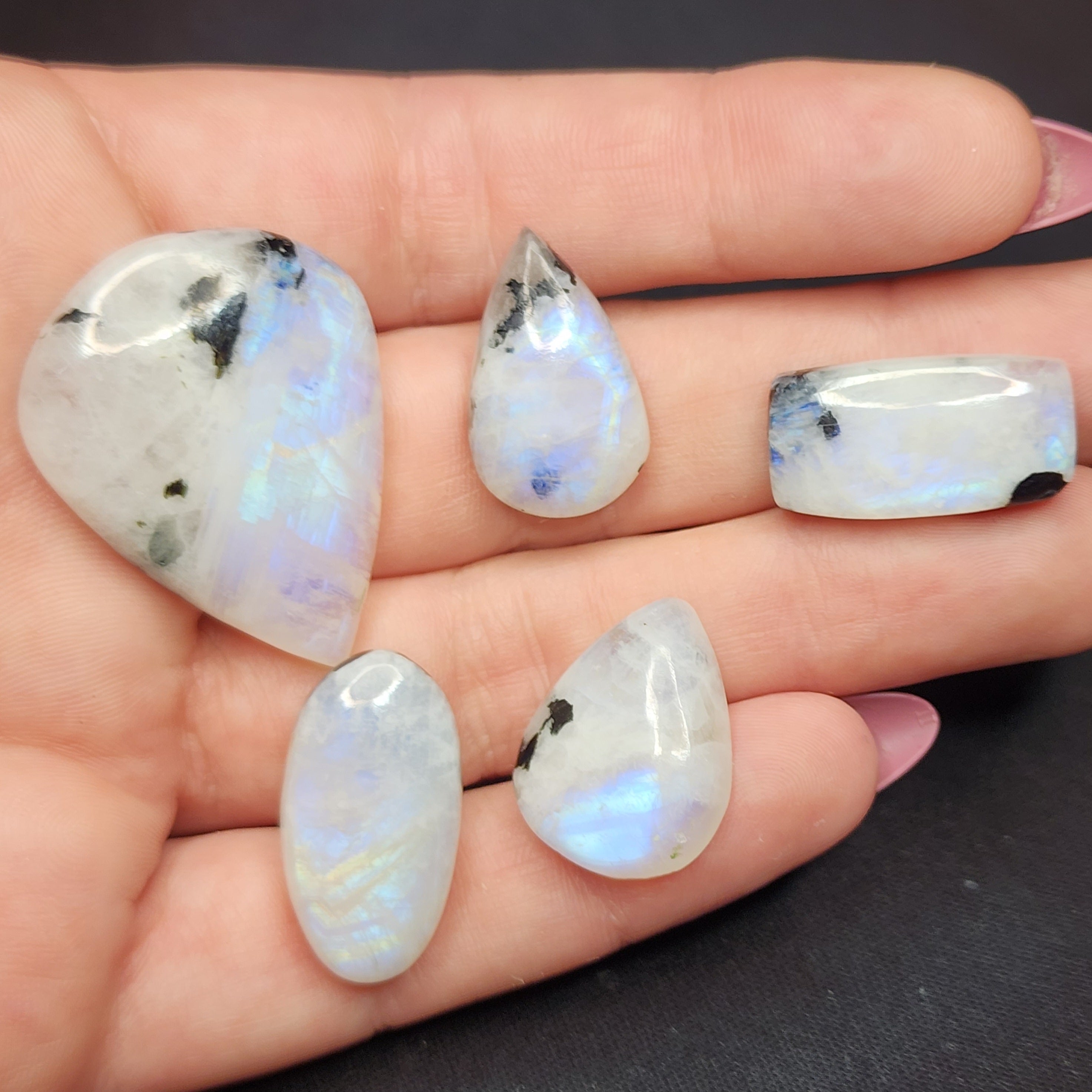 Rainbow Moonstone Lot K