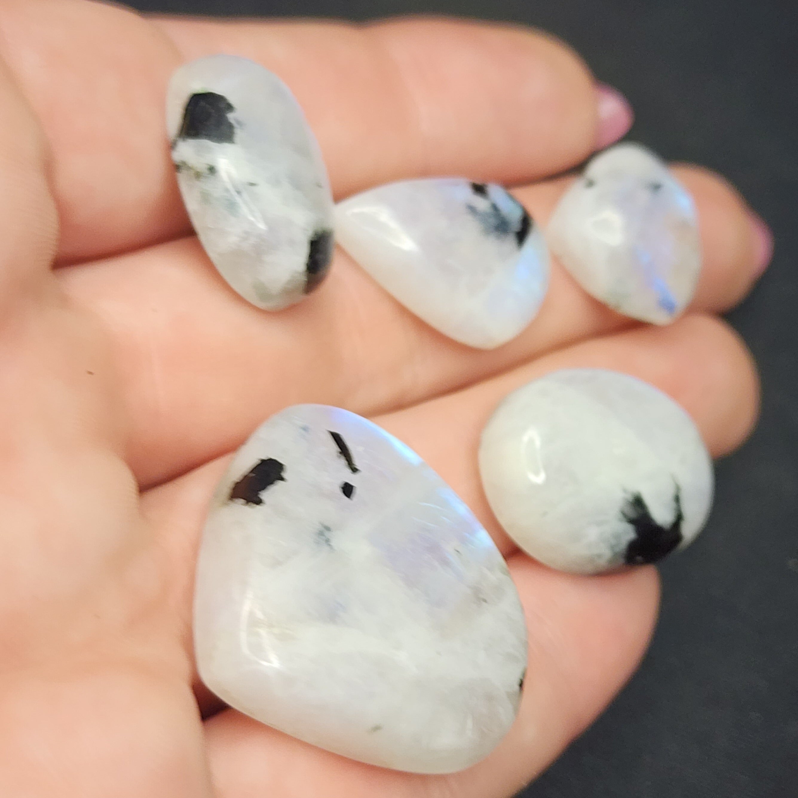 Rainbow Moonstone Lot N