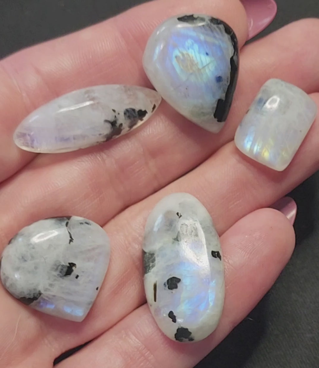 Tourmalinated Moonstone Lot B