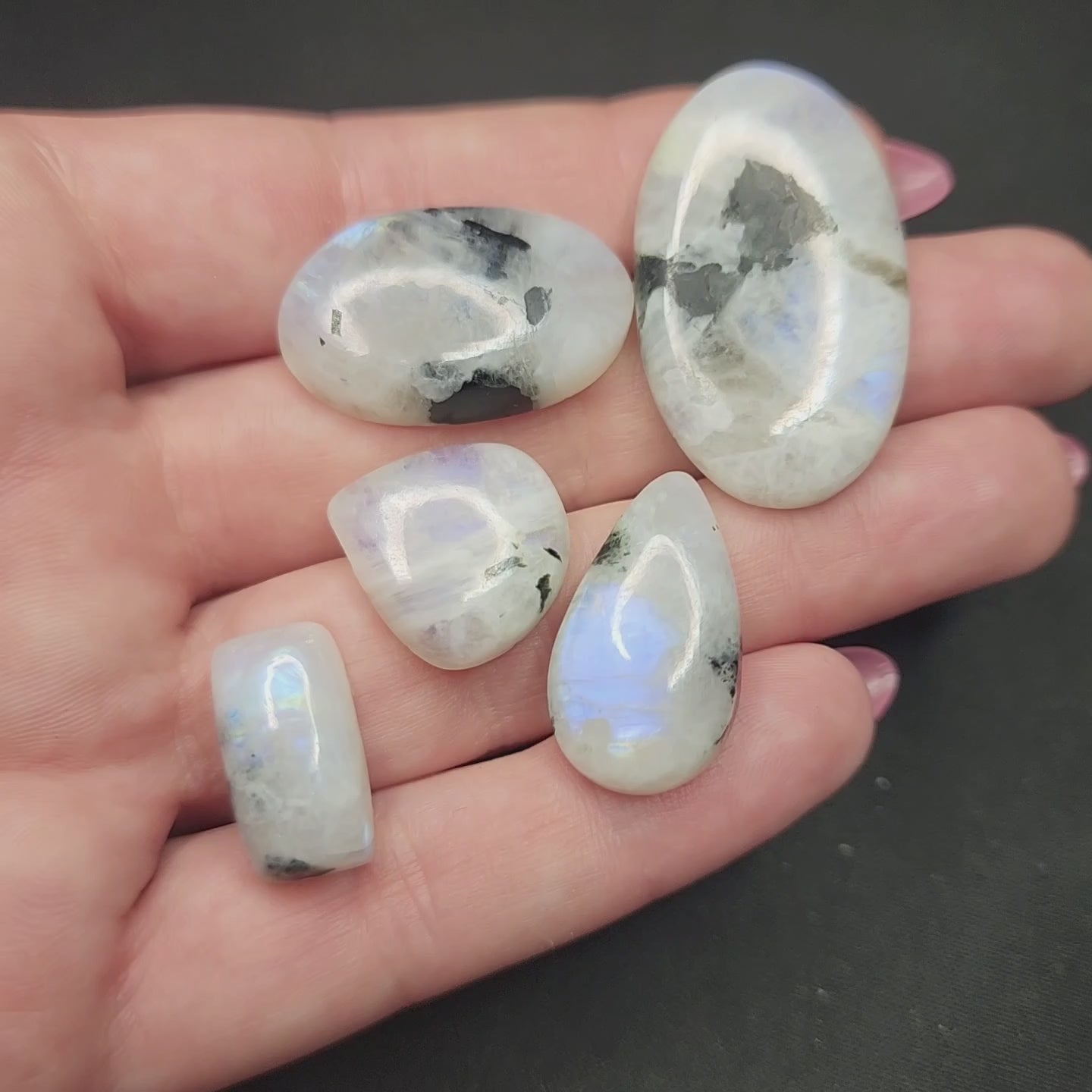Rainbow Moonstone lot M