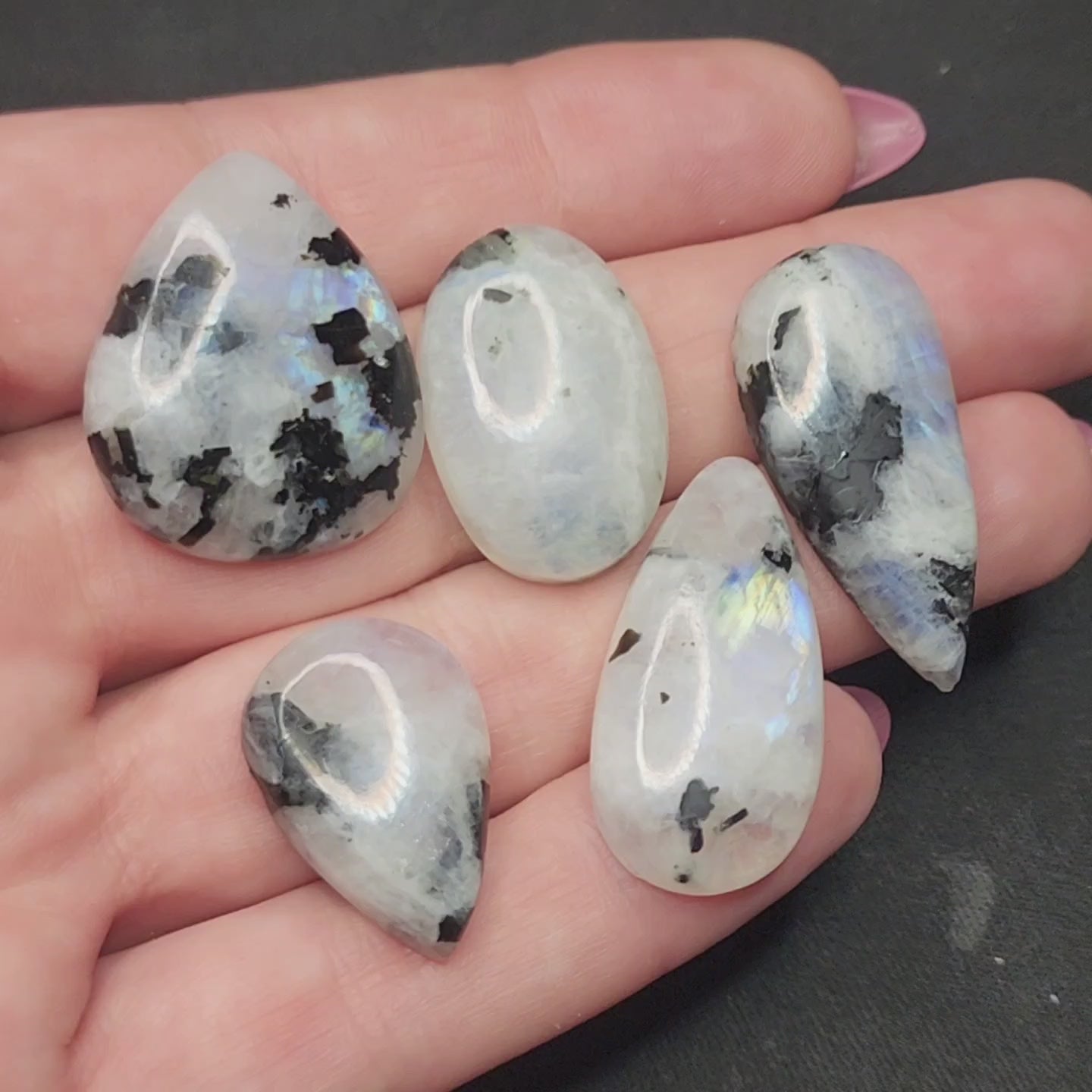Rainbow Moonstone lot L